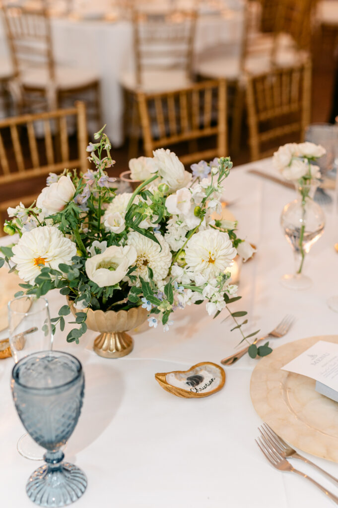 waterfront-wedding-yacht-club-elegant-flowers-modern-beautiful-connecticut-wedding-westchester-fairfield-county-stamford-floral-design-New-York-City-unique-white-flowers-euclalyptus