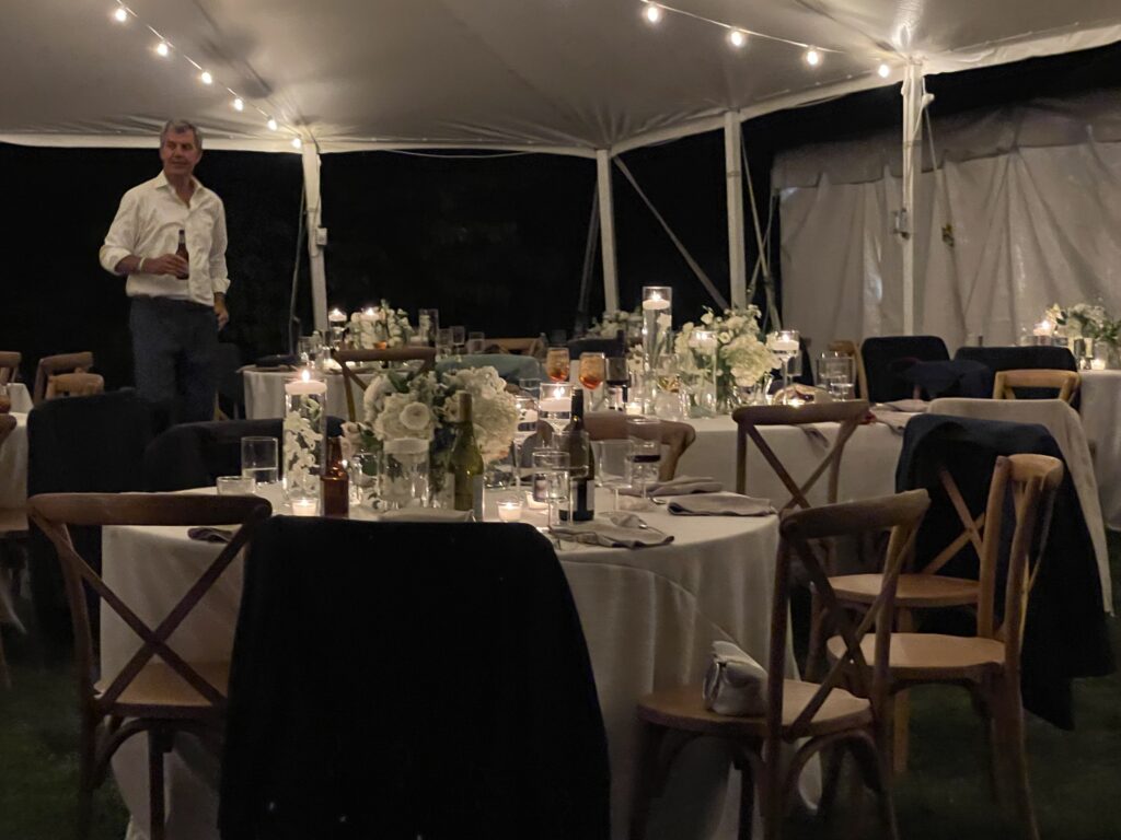 Garden-wedding-candlelight-glass-floating-candles-submerged-flowers-bud-vases-beautiful-unique-design-floral-chuppah-romantic-hydrangea-late-summer-new-canaan-westchester-county-fairfield-county